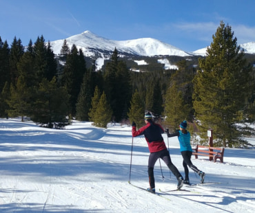 Nordic Skiers at Breckenridge