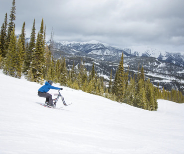 Sno-go Biking at Big Sky