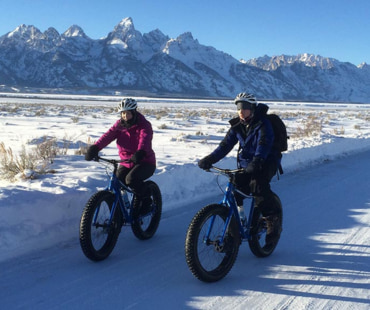 Winter Bike Tours at Jackson Hole