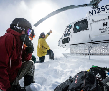 Heli Skiing at Jackson Hole