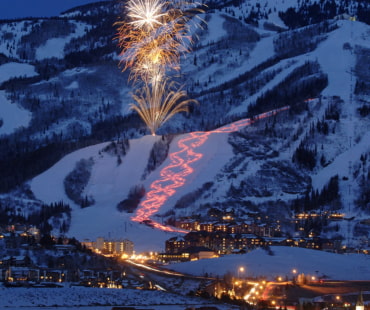 Night Skiing at Steamboat