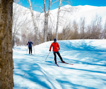 Nordic Skiers at Sun Valley