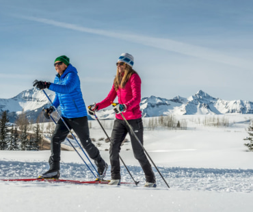 Nordic Skiers at Telluride