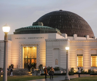 Outside view of the dome at Griffith Observatory