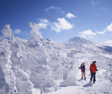 Juniko Snow Hike Aomori Spring