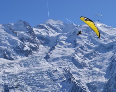 Paragliding in Chamonix