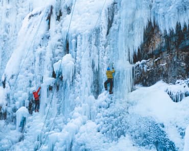 Ice Climbing in Chamonix