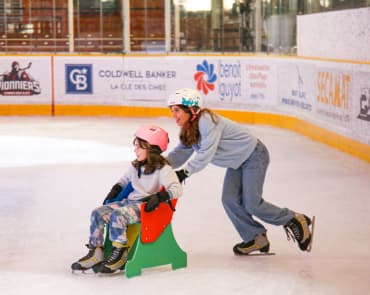 Ice Rink in Chamonix