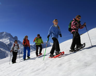 Snowshoeing in Chamonix