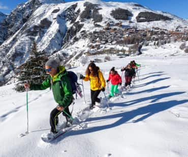 Snowshoeing at Les 2 Alpes