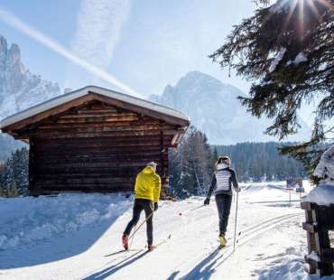 Cross Country Skiing at Val Gardena