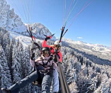 Paragliding in Val Gardena