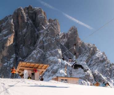 Zip Lines at Val Gardena