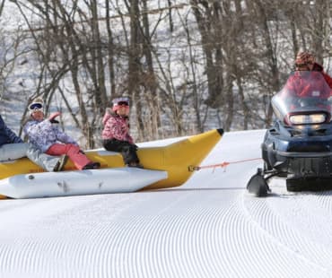 Banana Boat Rides at 8 Peaks Resort