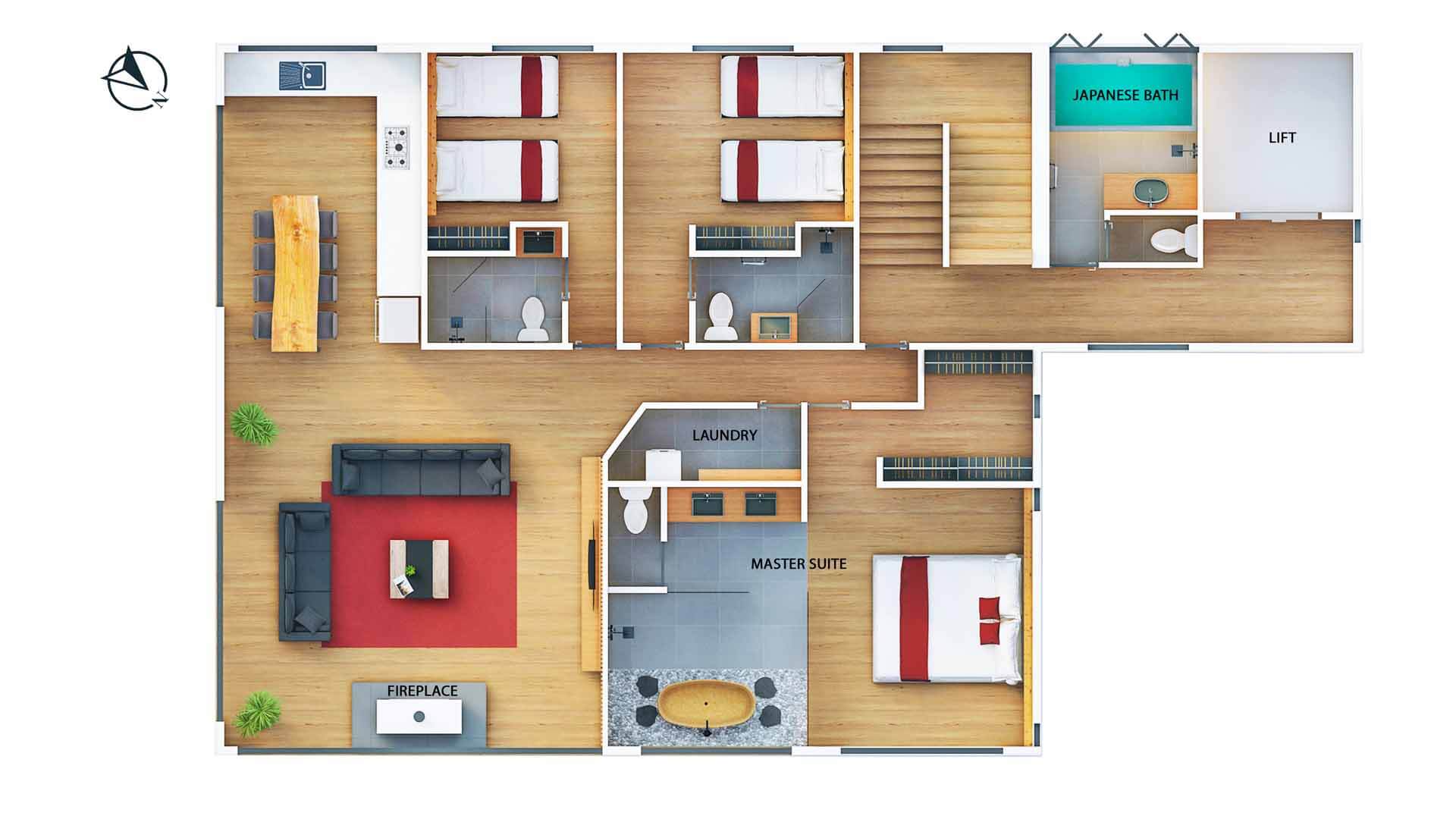 Immerse Apartments - Hakuba Platinum